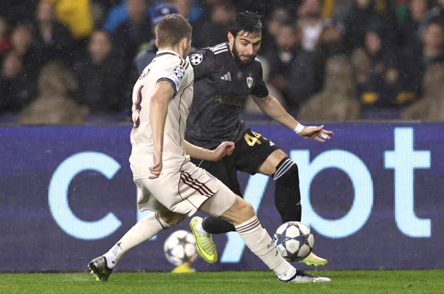 Qarabag vs AFC Ajax (00:45 – 11/12) | Xem lại trận đấu